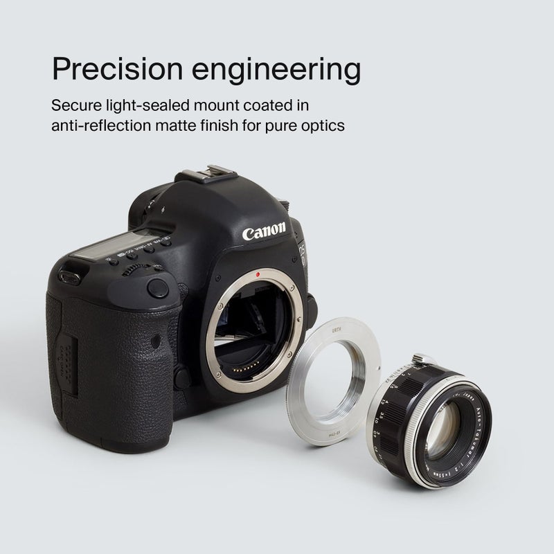 Urth Lens Mount Adapter: Compatible with M42 Lens to (EF/EF-S) Camera Body - Image 4